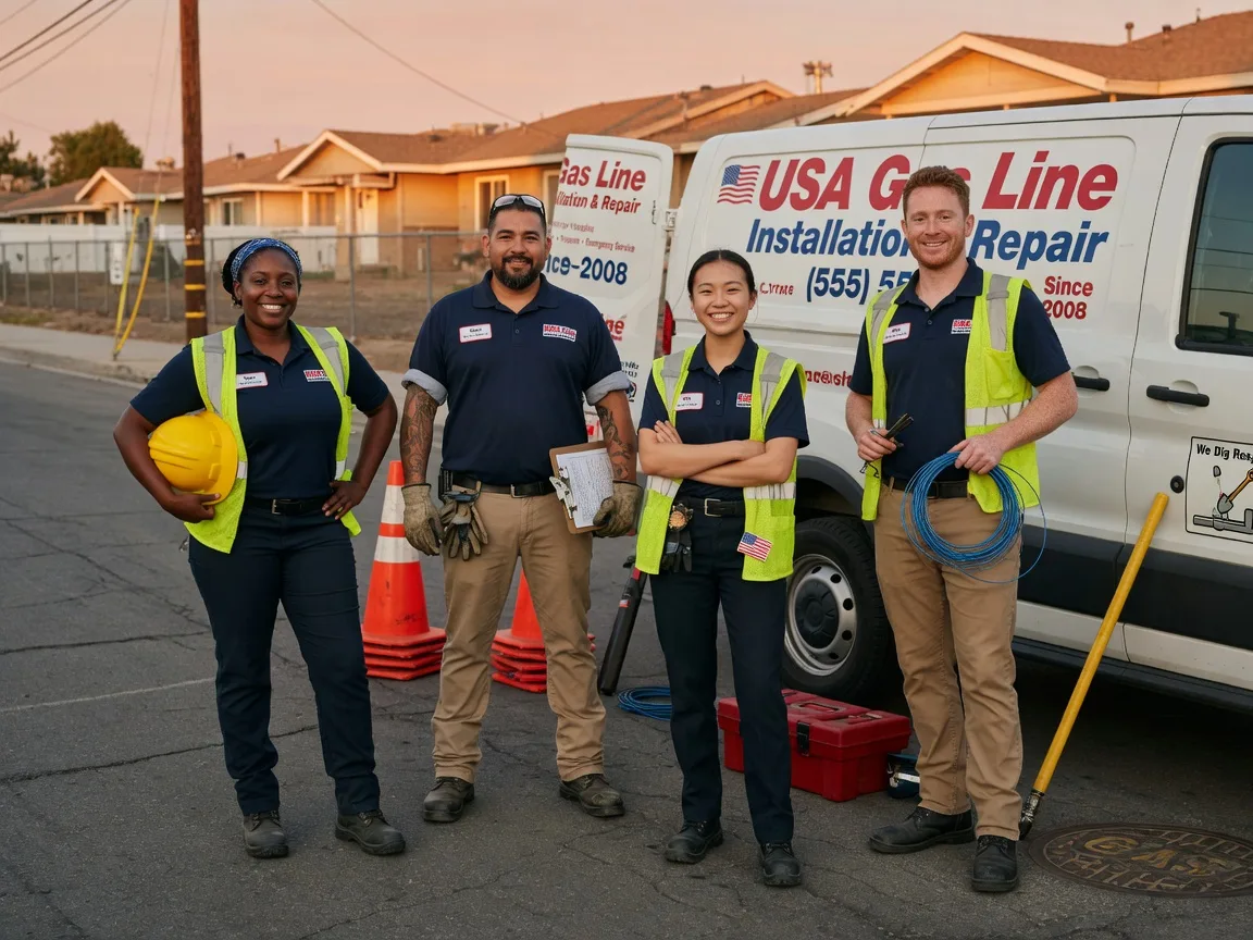 Gas Line Installation company in Gilbert, LA